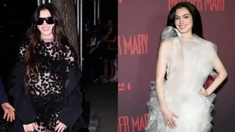 ორი განსხვავებული როლი, ერთი სტილი – ენ ჰეთევეის „Naked Dress“ ეპოქა წითელ ხალიჩაზე